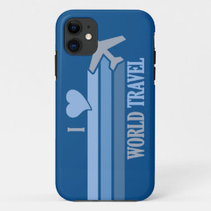 World Travel Custom coque iphone maté