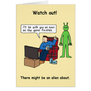 World UFO Day July 2nd Cartoon Alien