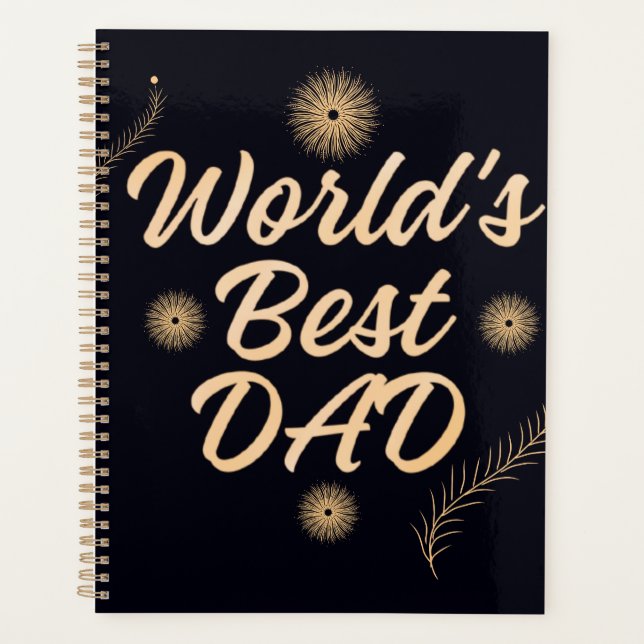 World's Best Dad  Simple Typography Fathers (Devant)