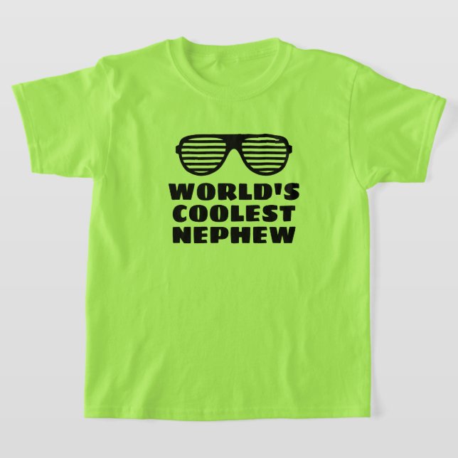 World's Coolest Nephew t-shirt enfant drôle pour g (Poser)