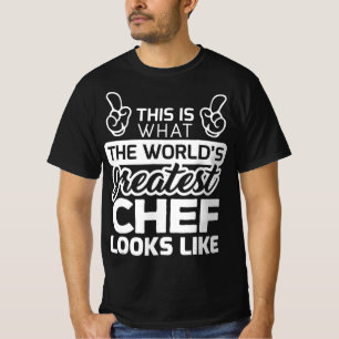worlds greatest le meilleur chef du t-shirt