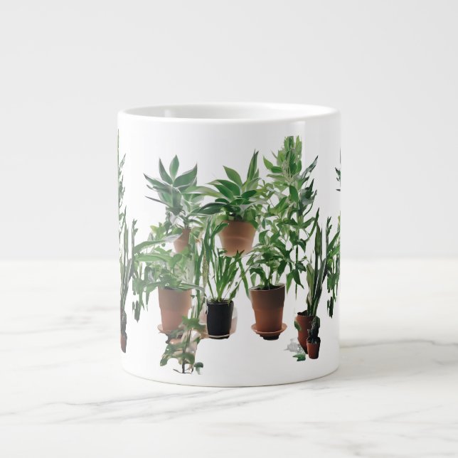 World's Okayest Plant Parent Humor Mug (Devant)