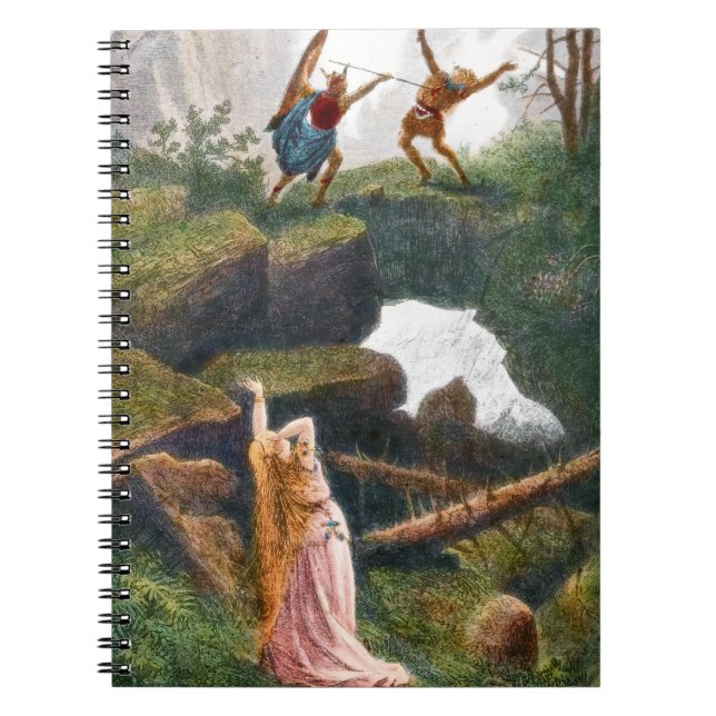 Wotan et Hunding, carnet (Devant)