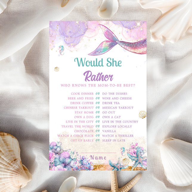 Would She Rather Mermaid Shower Game (Créateur téléchargé)
