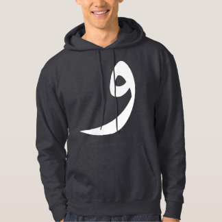 "Wow" Sweat à capuche lettre arabe