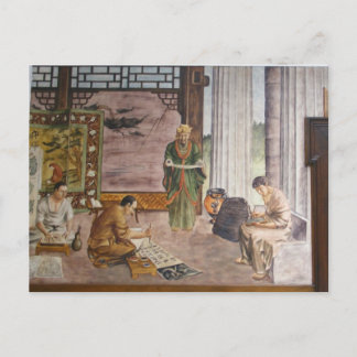 WPA Murals 3 ~ carte postale