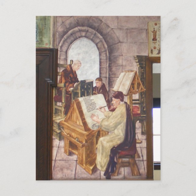 WPA Murals 4 ~ carte postale (Devant)