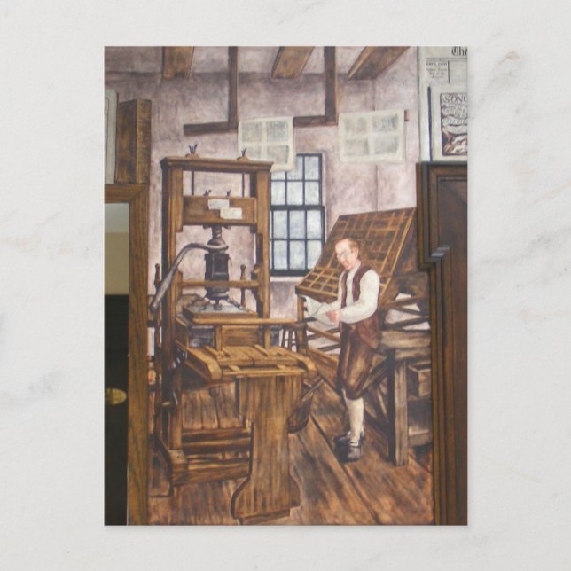 WPA Murals 6 ~ carte postale (Devant)