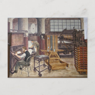 WPA Murals 7 ~ carte postale