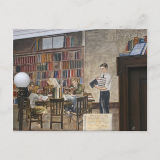 WPA Murals 8 ~ carte postale