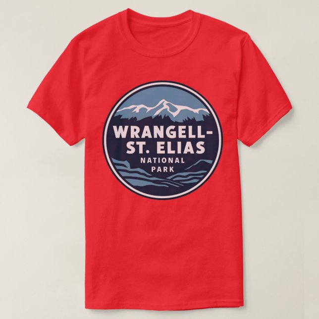 Wrangell St Elias National Park TShirt (Design devant)