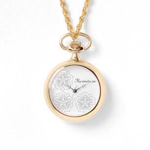 Wraparound Gold pour femmes Montre ma douce tarte