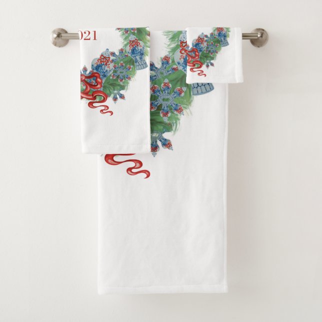 Wreath 2021 Ginger Jar  (En situation)