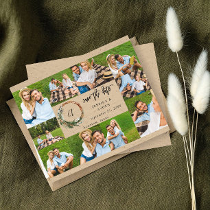 Wreath Budget Rustic 10 Multi Photo Enregistrer la