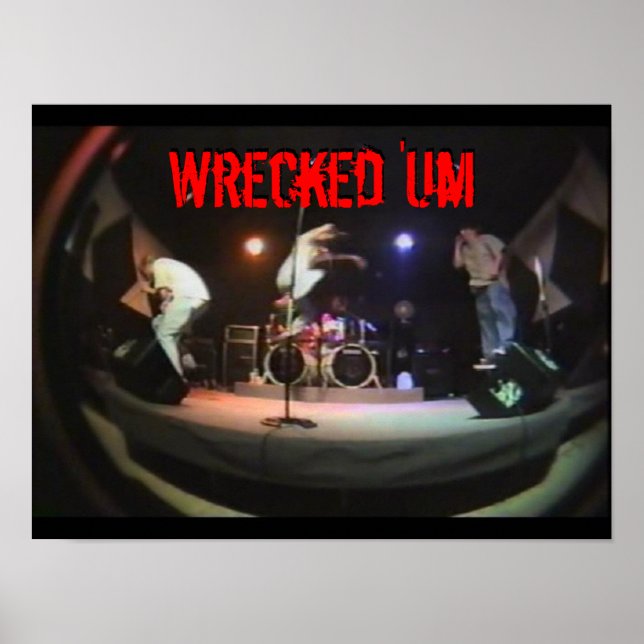 Wrecked 'Um Live Studio Poster (Devant)