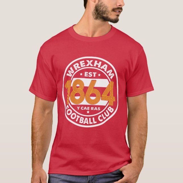 Wrexham FC 1864 t-shirt inspiré (Devant)