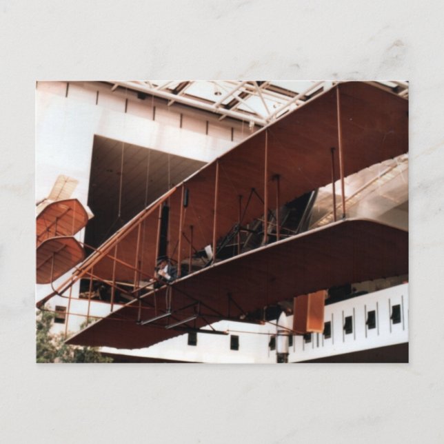 Wright Flyer Smithsonian / Mai 1982 Carte postale (Devant)