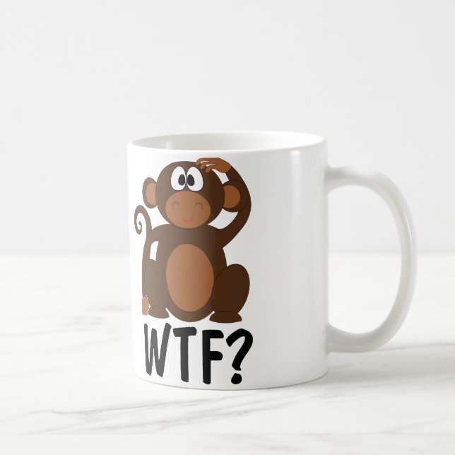 WTF, Drôle Mugs De Café (Droite)