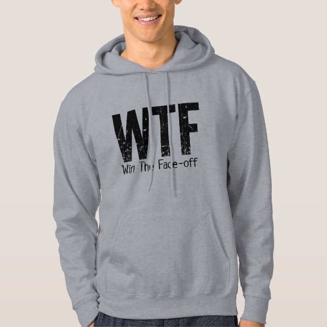 WTF : Gagnez Le Sweat - shirt à capuche Face-off ( (Devant)