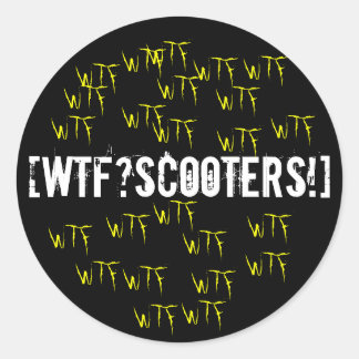 [WTF? scooters!] Sticker