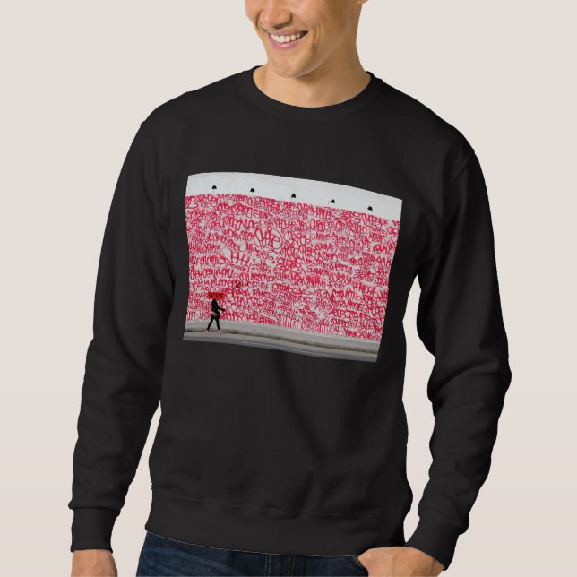 (WTF) Sweatshirt graphique noir (Devant)