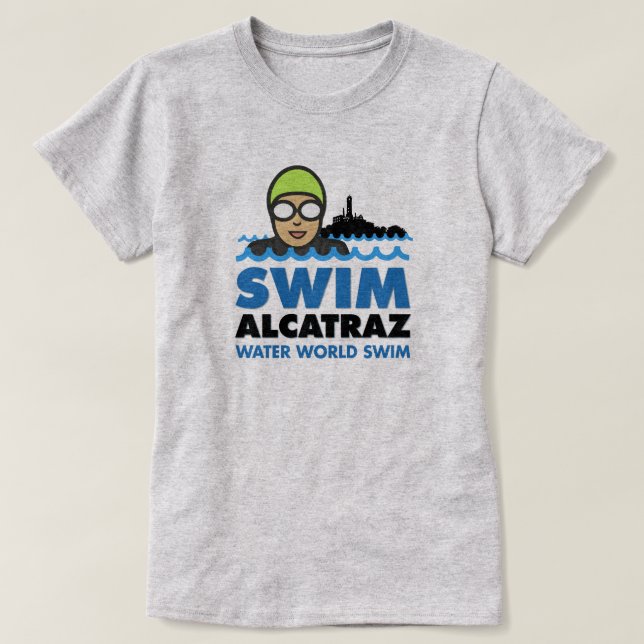 WWS Swim Alcatraz T-Shirt (Design devant)