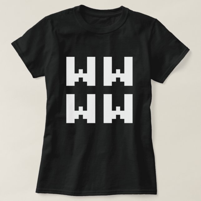 WWWW | LOL Japonais - T-shirt d'argot Internet (Design devant)