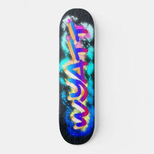 WYATT Customisé Graffiti Skateboard