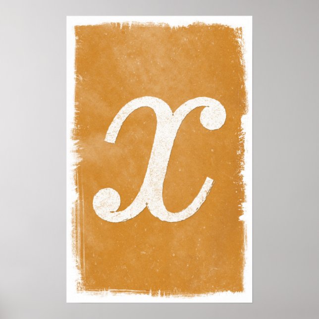 X art - Posters mathématiques (Devant)