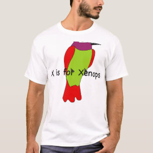 X est pour le T-shirt de Xenops