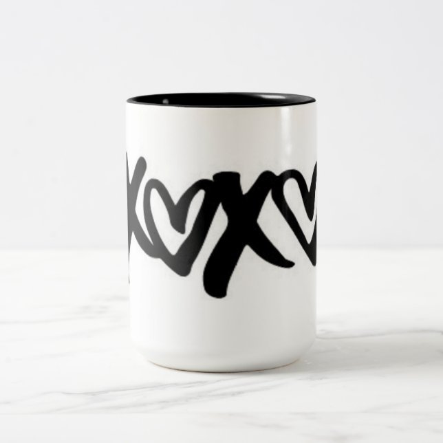 X ET O MUG "JE T'AIME" POUR LUI OU ELLE (Centre)