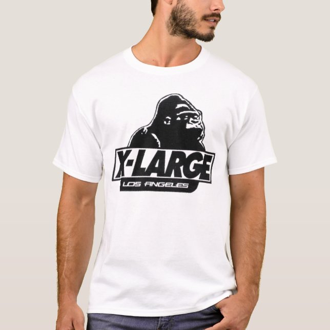 X grand, retro skboard t-shirt design (Devant)