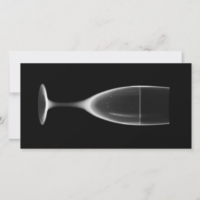 X RAY CÉLÉBRATION CHAMPAGNE NOIR & BLANC (Devant)