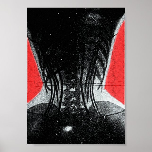 X-Ray D'Une Femme Dans Une Poster De Corse (Devant)