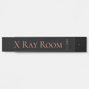 X Ray Room Plaque de nom d'accrochage
