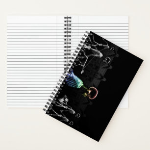 X-Ray Vision Skeleton City Scene Carnet