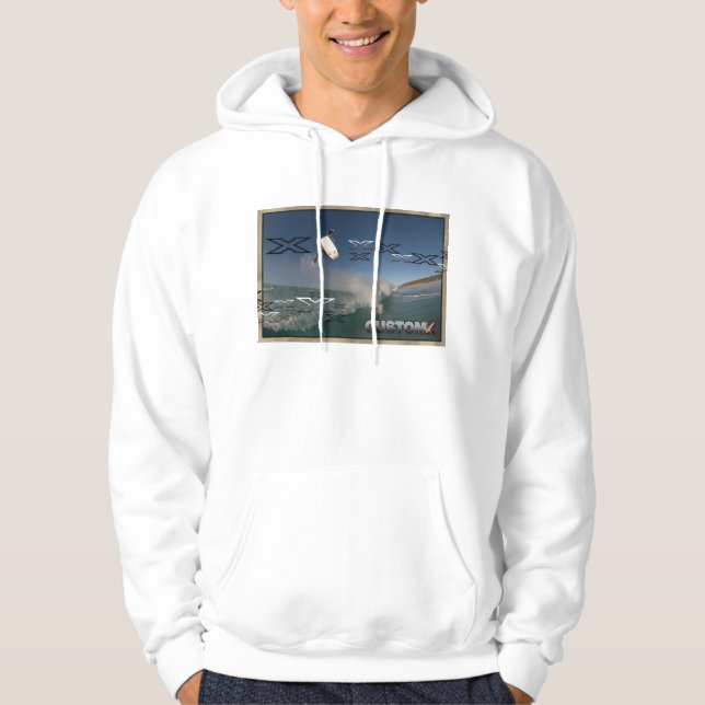 X sweat - shirt à capuche d'air (Devant)