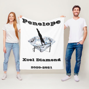 Xcel Diamond Girls Gymnastique Couverture personna