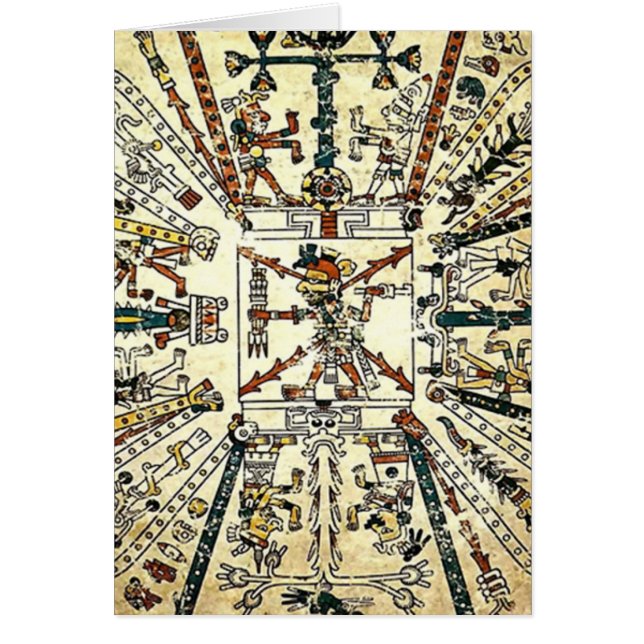 Xiuhtecuhtli Aztec Dieu de la mort (Devant)