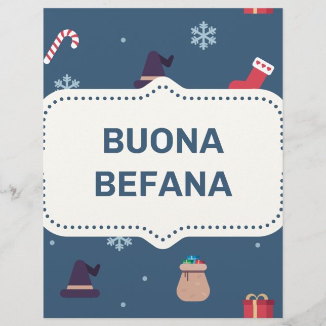 xmas buona Befana (Devant)