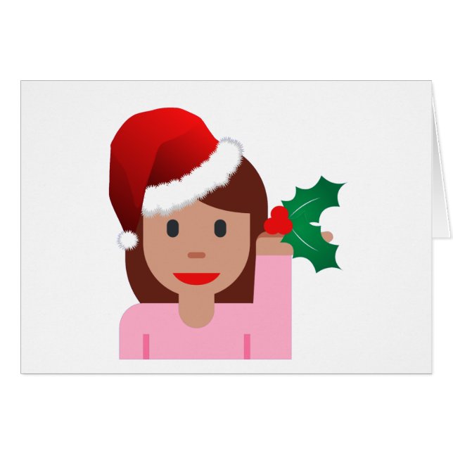 xmas information fille émoji (Devant horizontal)