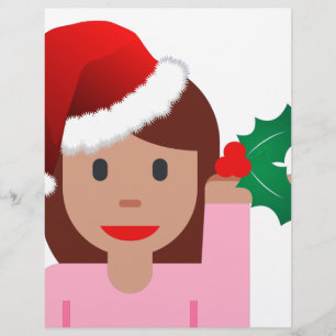 xmas information fille émoji