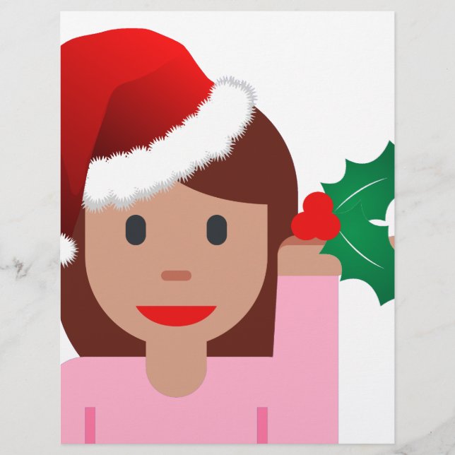 xmas information fille émoji (Devant)