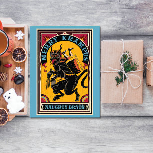 Xmas Merry Krampus Naughty Brats Cirque Style