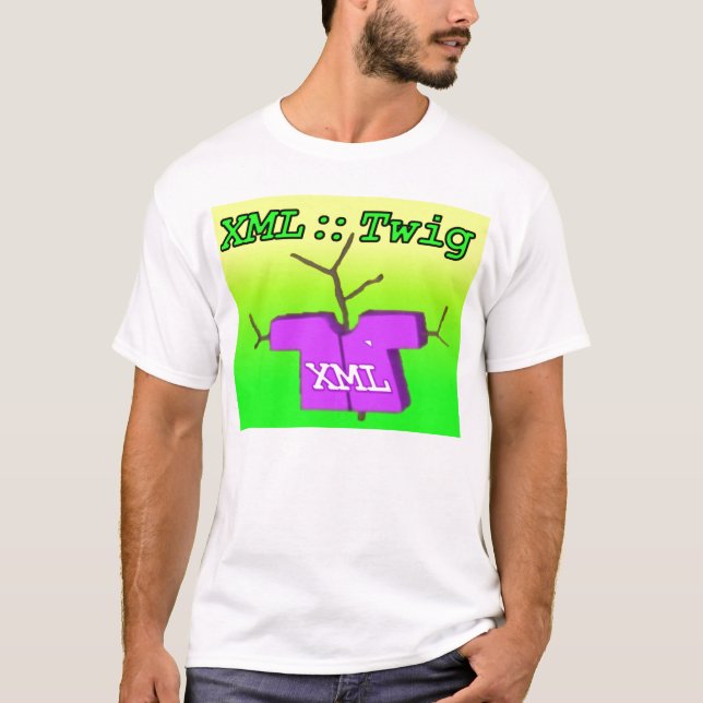 XML : : Brindille, le T-shirt (Devant)