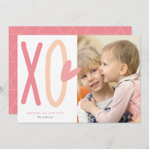 XO Heart Valentine's Day Carte photo