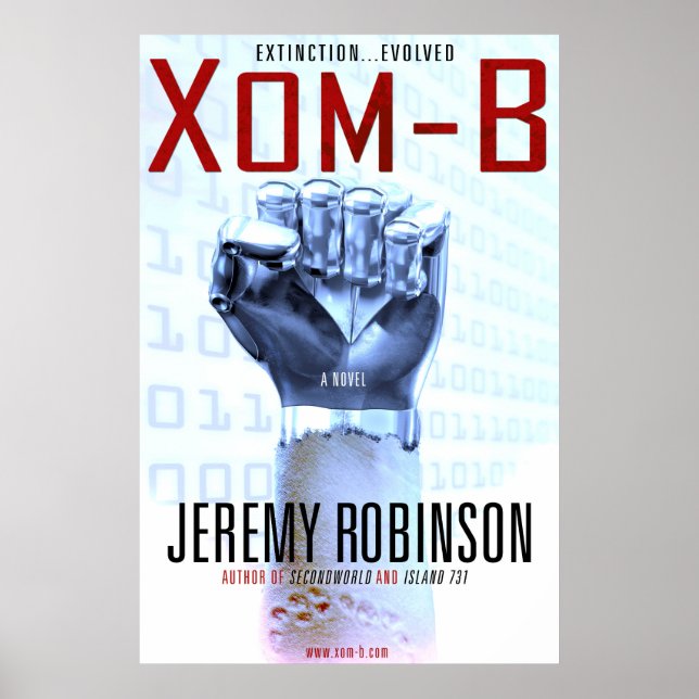 Xom-B - La Couverture Novel...comme une affiche ! (Devant)
