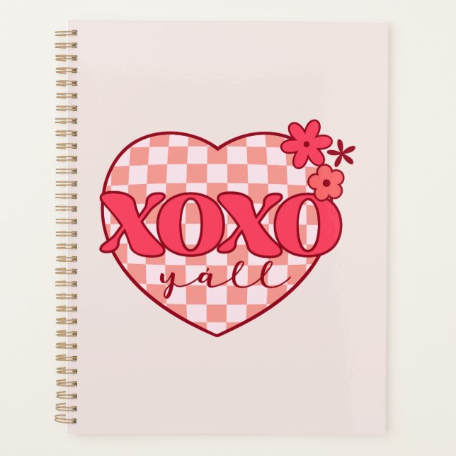 XOXO | Coeur rose mignon et amoureux (Devant)