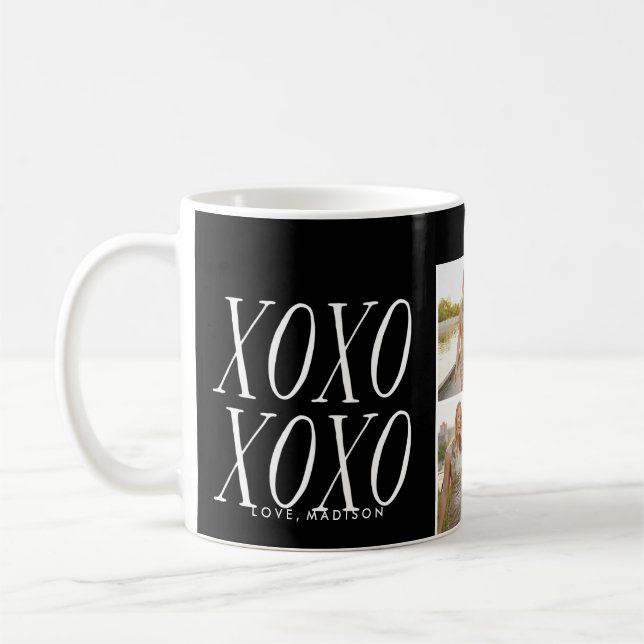XOXO Love en noir | Mug (Gauche)
