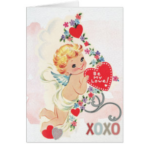 Xoxo rouge de coeur d'ange d'amour